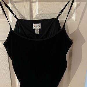 Chico’s Black Velvet Cami